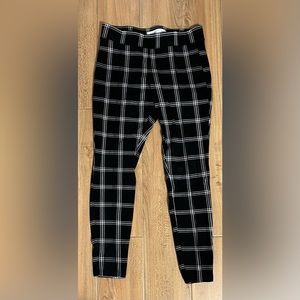 Pleated front tight pant